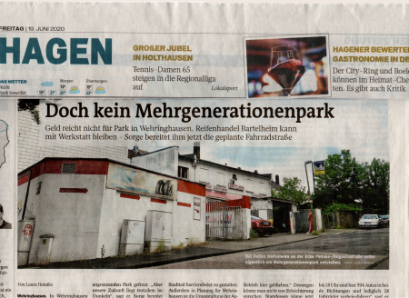 Westfalenpost vom 19.06.2020